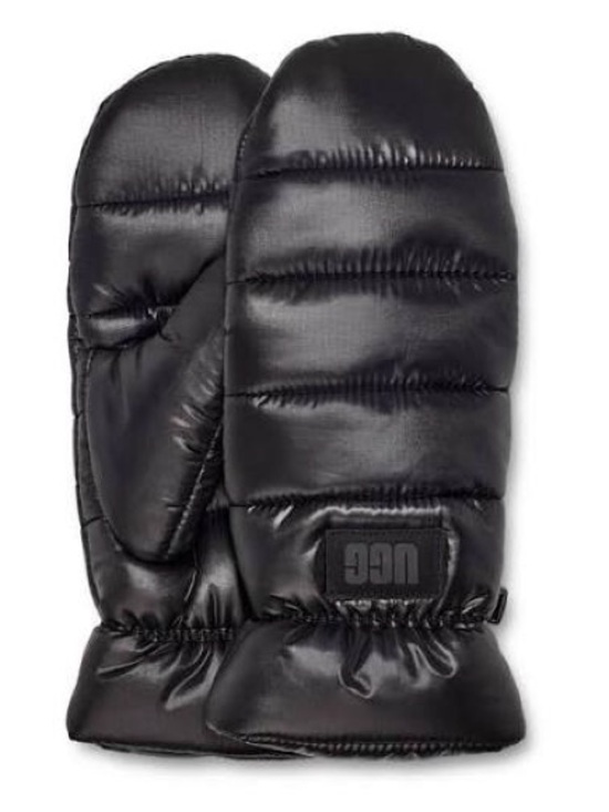 UGG Accessories - NWOT UGG Black Puffer Mittens